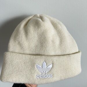 Cream Adidas Beanie